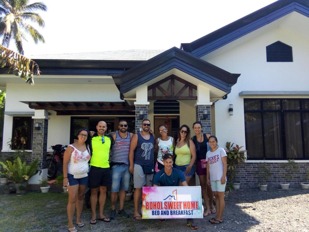 Bohol Sweet Home Bed And Breakfast Guindulman Exteriör bild