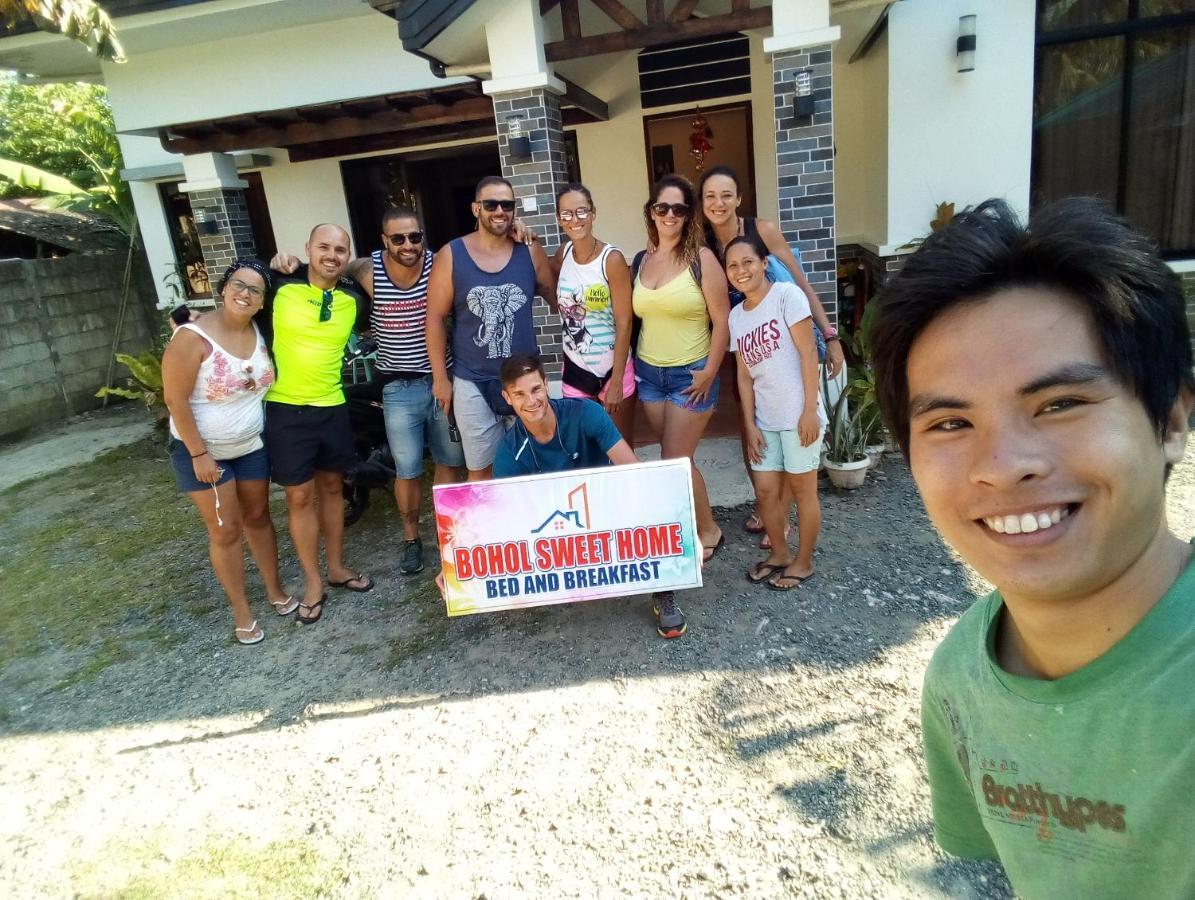 Bohol Sweet Home Bed And Breakfast Guindulman Exteriör bild