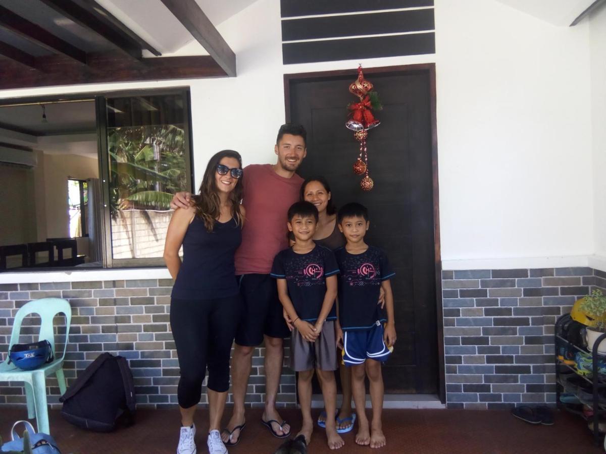 Bohol Sweet Home Bed And Breakfast Guindulman Exteriör bild